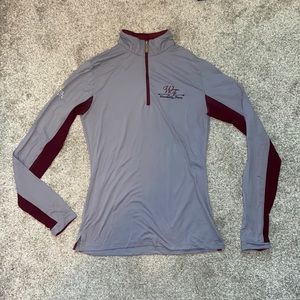 Kastel Denmark Embroidered Long Sleeve 1/4 Zip